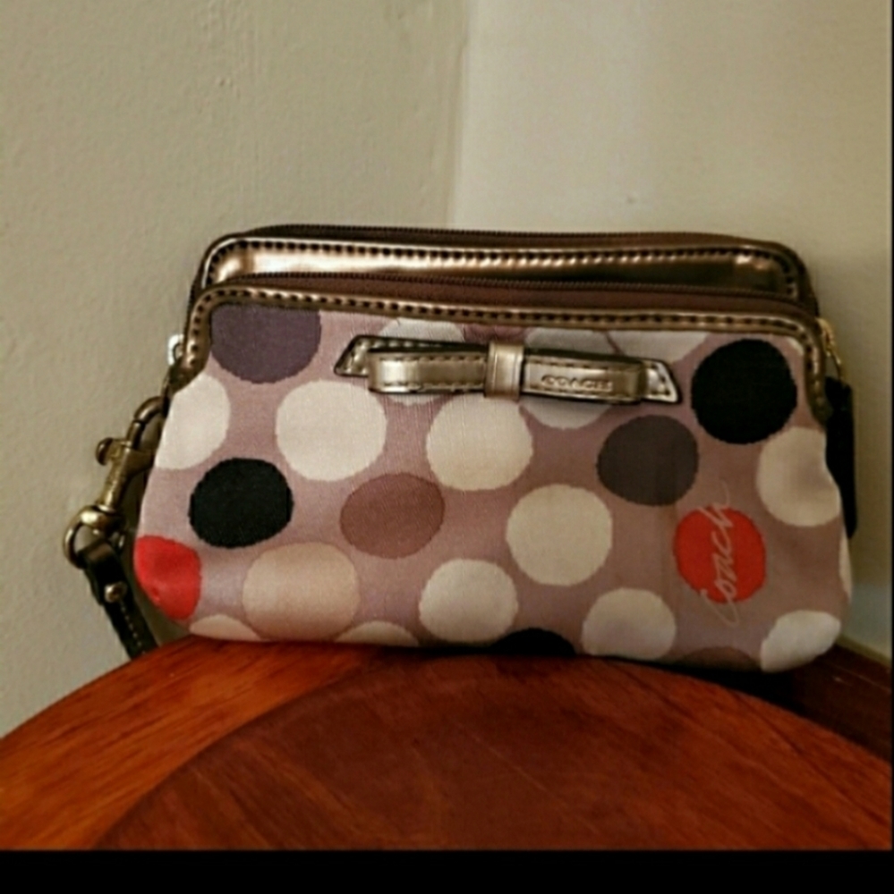 Coach wristlet